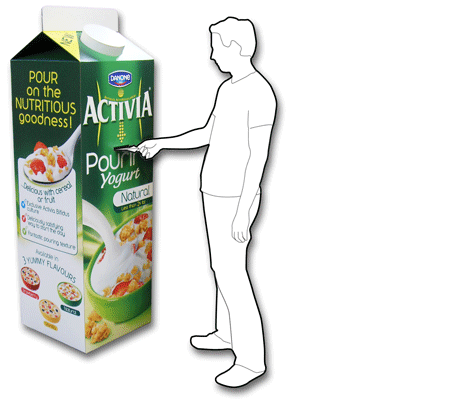 Print and Display Create Giant Tetra Pak